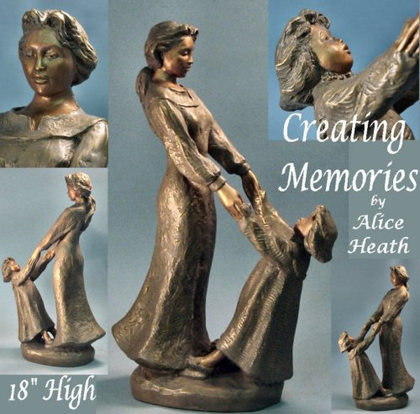 Creating Memories By Alice Heath Sculpture